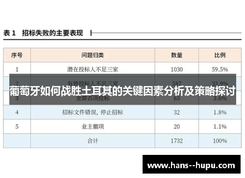 葡萄牙如何战胜土耳其的关键因素分析及策略探讨